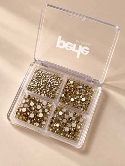 Crystal gold mix