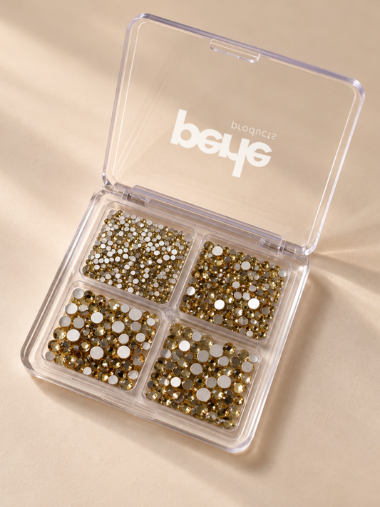 Crystal gold mix